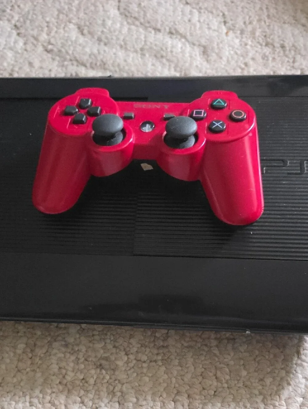 Slim Black PS3 Gaming Console